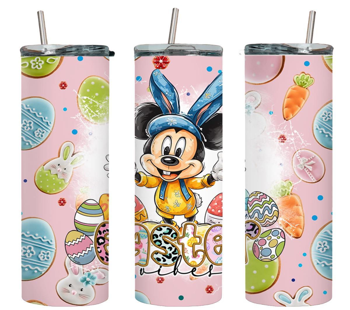 Happy Easter Mickey and Minnie-8966